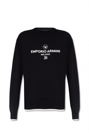 EMPORIO ARMANI 8N1MD11JHSZ0999 関税送料込 フルジップブルゾン ナイロン製 収納可能フード | Emporio Armani